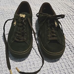 Puma Karmen Black Suede Women's Sneaker